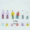 Estatuetas Coloridas DIY Recebidas para Você Fazer Modelo de Caixa de Areia Arquitetônica Materiais Paisagem Miniatura Mini Estatuetas