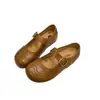 Zapatos Mary Jane estilo francés para mujer, nuevo modelo otoño 2026, combinados con faldas, zapatos bajos de piel, zapatos retro de estilo chino nuevo con punta redonda para mujer