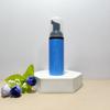 Novo Frasco de Espuma Mousse Azul de 60ml Líquido de Limpeza de Cílios Frasco Espumador Frasco de Bolhas para Pasta de Dente Sabonete Facial