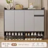Gabinete para Zapatos Cuidadosamente Seleccionado para la Entrada del Hogar Nuevo Modelo 2026 Gabinete para Escaleras Puerta de Entrada Pasillo Zapatero de Entrada de Gran Capacidad