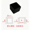 Capas Quadradas de Silicone para Pés de Mesa/Cadeira, Capas Protetoras Quadradas para Tubos Resistentes a Altas e Baixas Temperaturas, Protetores de Grau Alimentício