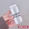 Cotonete de limpeza para cílios postiços com cabeça longa cotonete de limpeza descartável para tatuagem de cílios cotonete de limpeza para remoção de cílios com cabeça pequena