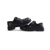 Zapatos de Cuero Redondos Estilo Retro Sgirl Twtw para Mujer 2026 Nuevos Mocasines Derby Brogue de Suela Gruesa Estilo Británico