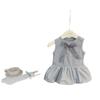 Falda Tutú Patchwork para Niñas Traje Transpirable Falda de Princesa Color Sólido de Verano para Niñas Chaleco con Lazo Transpirable Vestido Versátil