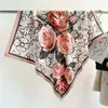 Lenço de seda pequeno quadrado estilo chinês para mulheres, lenço de cabeça para primavera, outono e verão, para combinar com blusas, protetor de pescoço, estilo fino, adequado para mães