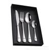 Amazon Hot 1010 Vajilla de Acero Inoxidable Juego de Regalo de 4 Piezas Cubiertos Occidentales para Bistec Cuchillo, Tenedor y Cuchara Venta al por Mayor Transfronteriza