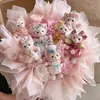 [En Stock] Nuevo Producto Cubo de Abrazo con Lazo Mediano Caja de Regalo con Flores Preservadas