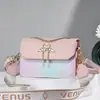 Bolso Cuadrado Pequeño para Mujer Verano 2024 Nuevo Bolso Cruzado Cisne Estudiante Hombro Estilo Coreano Bolso de Cadena Fresco Bolso Pequeño