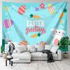 Tapiz de Pascua transfronterizo para dormitorio, fondo decorativo para colgar en la pared, tela para la mesita de noche, tela para habitación de alquiler, tela decorativa para colgar