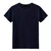 Camiseta de manga curta Homens Côr Sólida Cor Lisa Preto Puro Todo Preto Todo Branco Camiseta Simples Verão Branco Puro Camiseta Top Roupas Meia Manga