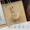Novo Produto de Comércio Exterior Transfronteiriço: Colar Natural Olho de Gato Estilo Lua, Naturalmente Elegante e Bonito, Pingente de Buda, Desconto por Quantidade