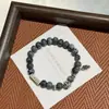 Pulsera de Cerámica Jingdezhen Nueva Pulsera de Cerámica China Joyería Estudiante Estilo Tíbet Cuerda Trenzada a Mano Puesto Regalo para Estudiante