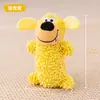 Charge Duck Dog Vocal Plush Sleeping Duck Toy Pequeno e Médio Cão Teddy Companion Interativo Gato Pet Supplies