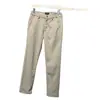 Calça masculina de veludo cotelê slim reta lavada para o inverno com forro de fleece, espessa, à prova de vento, quente, adequada para o trabalho e uso casual