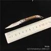 Pingnan cuchillo luz 085 forjado a mano afilado mini portátil plegable acero inoxidable cuchillo para frutas cuchillo doméstico