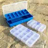 Caja de Almacenamiento Luya Caja de Herramientas de Pesca Anzuelo de Pesca Hilo de Pesca Equipo de Pesca Caja de Almacenamiento para Accesorios Pequeños Caja Organizadora Caja de Almacenamiento Luya