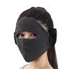 Mascarilla cálida de invierno protección facial protección de la frente protección para los oídos tres en uno forro polar tridimensional a prueba de viento cara Gini cara completa protección contra el frío para exteriores
