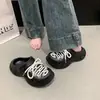 Zuecos de Plataforma con Suela Gruesa para Mujer, Moda Verano 2026, Versátiles para Exteriores, Punta Cerrada, Antideslizantes, Elegantes Sandalias de Doble Uso