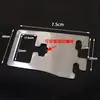 Cabide de Gancho em Pilar T Rack de Exposição de Roupas Suporte Esquerdo e Direito de Parede Coluna Escada Pilar A Tubo Quadrado Barra Transversal Haste Prateleira Acessórios de Tubo Quadrado