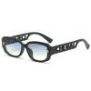 Gafas de sol con película fotográfica para fiestas de viaje, anti-ultravioleta, huecas, de alto nivel, estilo europeo y americano