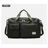 Bolsa de viaje gran capacidad para mujer bolsa de fitness con separación húmeda y seca bolsa de equipaje portátil bolsa de almacenamiento bolsa de viaje de moda