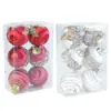 Esferas Navideñas Transfronterizas, Bolas Decorativas para Árbol de Navidad, Bolas Colgantes para Ambiente Festivo, Accesorios, Bolas de Plástico, Pintadas al por Mayor