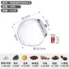 Barril de arroz para PC à prova de insetos à prova de umidade selado 20kg tanque de armazenamento de chá tipo esfera inclinada transparente de grau alimentício frasco medicinal