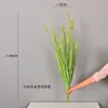 Hierba de Junco Verde Biónica Hierba Cola de Perro Cebolla Hierba Hogar Sala de Estar Floricultura Arreglo Floral Adornos Paisaje Decorativo Set Cola de Perro