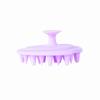Estilo Japonês Novo Doméstico Silicone Shampoo Seco e Molhado Uso Duplo Massagem Shampoo Silicone Escova de Limpeza do Couro Cabeludo