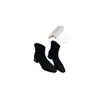 4-7 cm opcional Outono/Inverno 2026 Bico Quadrado Stretch Skinny Botas Femininas Salto Bloco Zíper Traseiro Moda Botas de Cano Curto