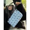 Bolso con Patrón de Diamantes, Bolso de Almohada para Debajo del Brazo, Bolso Tofu, Bolso Cubo Cruzado de un Solo Hombro, Bolso Japonés para Mujer, Bolso Cuadrado Pequeño, Versátil