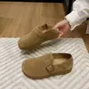 Zapatos Birkenstock Retro para Mujer, Nueva Versión Coreana Otoño 2026, Zapatos Ligeros de Suela Gruesa Versátiles sin Cordones de Suela Suave Cómodos