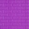 Papel Tapiz Estéreo 3D al por Mayor Color Sólido Patrón de Ladrillo Papel Tapiz para Fondo de TV Guardería Anticolisión Autoadhesivo Pared de Espuma