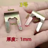 Abrazadera universal para tubo de aceite de automóvil, abrazadera de hebilla de hierro para tubo de freno, abrazadera de acero en U, abrazadera para cable de freno de mano