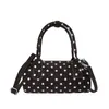 Bolso de mano de otoño, bolso tote pequeño para mujer, 2024, nuevo estilo coreano popular, bolso almohada, bolso cruzado multifuncional elegante, moderno