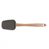 Espátula de Silicona para Hornear Herramientas de Cocina Pastel Postre Crema Espátula Mango de Madera Espátula Grande para Mantequilla Hogar