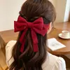 Elegante y estiloso pasador de pelo de lazo, popular entre las celebridades de internet, pasador súper de hada, accesorio para el pelo de la parte trasera de la cabeza, accesorio para el pelo japonés y coreano
