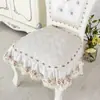 Almofadas para Mesa de Jantar e Cadeiras Estilo Europeu, Novas Almofadas de Assento de Inverno, Almofadas Ampliadas para Cadeiras de Jantar de Casa e Restaurante, Capas para Bancos