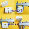 Óxido de Aluminio Blanco Tres/Cuatro/Cinco Ranuras Guía de Hilo Múltiples Agujeros Industrial Textil Cerámica Gancho Guía de Hilo