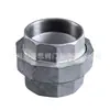 Tubo de aço galvanizado com revestimento plástico Tubo de aço plástico União fio interno fio externo Acessórios para tubos fio interno Masteel Mike acessórios União interna Junta de ferro
