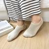 Calcetines de Barco para Mujer, Antideslizantes, que no se Caen, Calcetines Bajos Versátiles de Verano, Calcetines Invisibles de Algodón Transpirables Absorbentes de Sudor Finos de Verano para Mujer