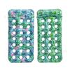 Almohada Inflable Mingyuan Agujero Fila Flotante Adulto Permeable al Agua Estampado Agujero Fila Flotante Tumbona de Agua Cama de Agua Fila Flotante