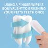 Toallitas de Limpieza para Mascotas para Gatos y Perros, Toallitas de Limpieza en Seco, Toallitas Desechables, Guantes sin Enjuague, Limpieza Dental, Empaque en Inglés