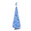 Árbol de Navidad Pagoda Plegable Transfronterizo Amazon Nuevo Mascota Lentejuela Colorida Plegable Árbol de Navidad Árbol Pagoda de Navidad