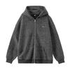 Cardigan Listrado Color Block Tendência Estilo Americano Moletom com Capuz Outono e Inverno Zíper Pesado Jaqueta Solta Versátil Hoodie Q