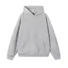 Sudaderas de peso pesado con hombros caídos de moda, impresión de logo personalizado, ropa de trabajo con capucha, uniformes y ropa para equipos, bordado personalizado, sin cordón