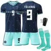 26 Camiseta de Alemania de Visitante Número 17 Wirtz, Número 13 Muller, Número 7 Havertz, Camiseta de Fútbol Copa del Mundo