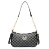 2025 Nuevo Bolso de Hombro Cruzado de Moda Retro con Estampado de Letras, Bolso de Axila de Nicho, Bolso de Hombro con Personalidad Elegante