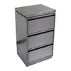 Gabinete de Herramientas para Salón de Peluquería de Acero Inoxidable 304 Titanio Negro Barbería Gabinete para Permanente y Tinte para el Cabello Espacio de Almacenamiento Grande Dedicado a Salones de Peluquería