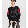 Nueva camiseta de manga larga de alta gama para hombre 2025, sudadera de moda, corte holgado para hombres de mediana edad, top de primavera y otoño, camiseta básica moderna